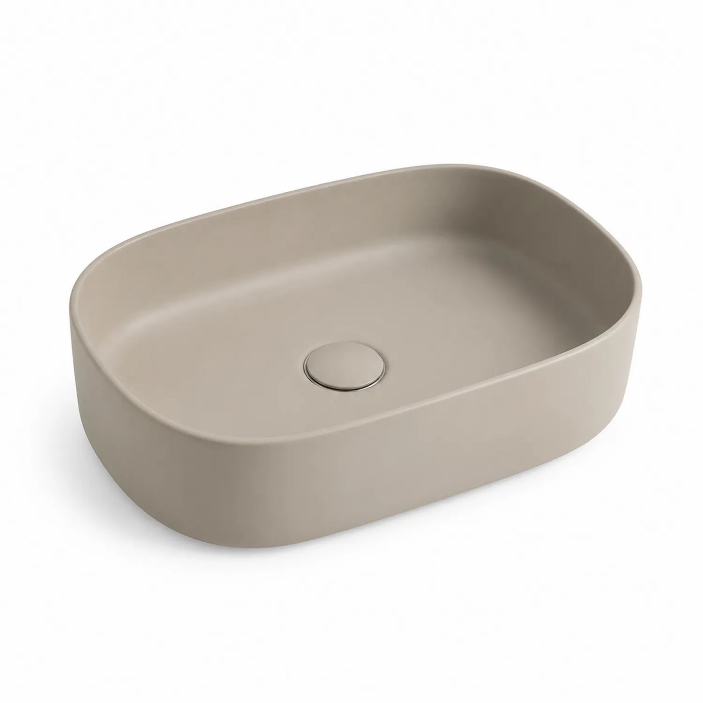 Keramik Waschbecken Beige 60cm x 40cm