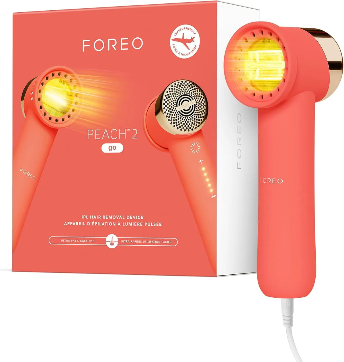 PEACH 2 Haarentfernungsgerät, IPL-Haarentfernungsgerät, FOREO PEACH