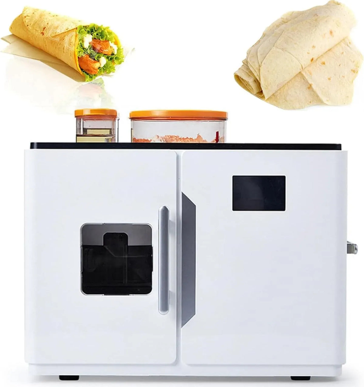 Brotbackautomat, Brotbackmaschine, Touch-Bedienung, gewerblich, vollautomatischer Roti-Maker mit intelligentem Touchscreen