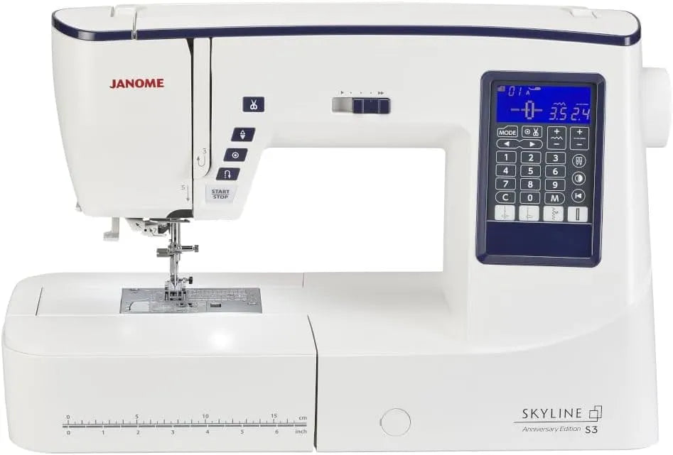 Quiltmaschine, Näh- und Quiltmaschine Anniversary Edition, Janome Skyline S3 AE