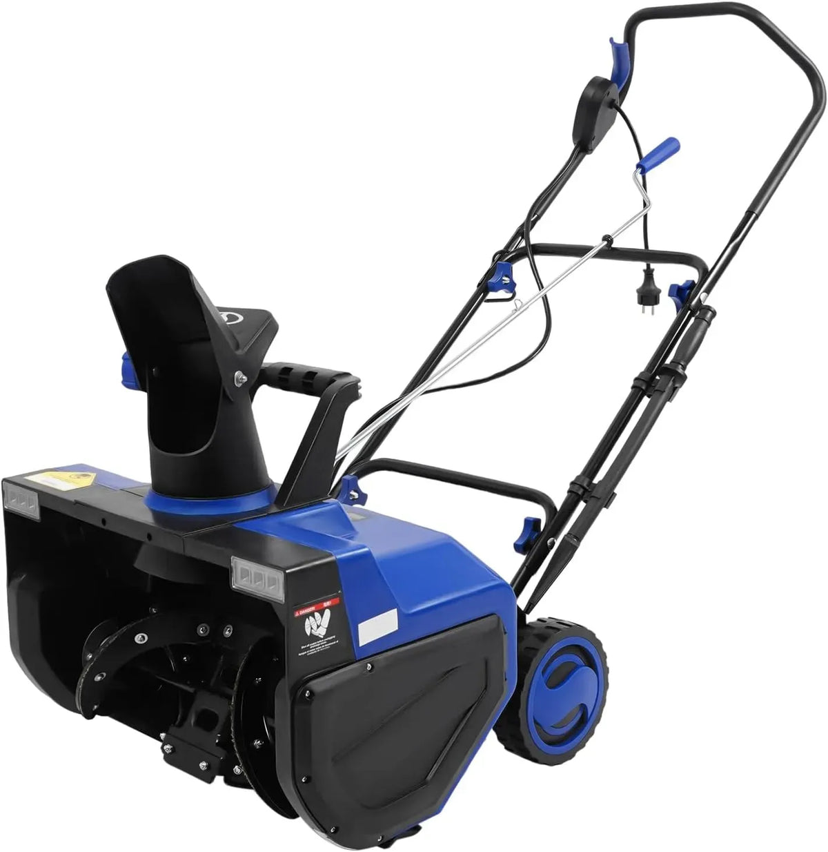 Schneekehrmaschine, Schneefräse, Schneeräumgerät, Bodenkehrmaschine, 2400 W, für Auffahrt Schulhöfen