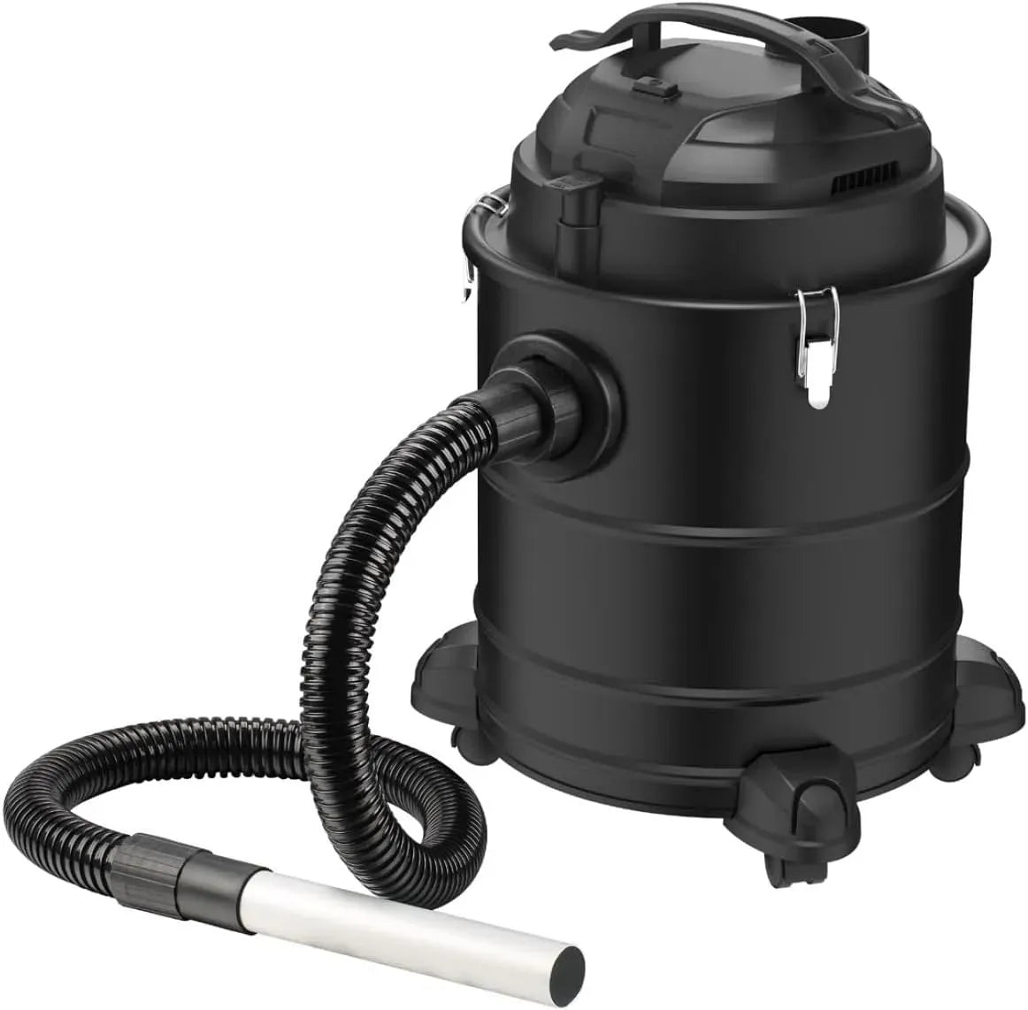 VK000706 Trockensauger, Aschesauger, Kaminsauger, Ofensauger, Kabel, 30x30x43,5 cm, 20 L, 1.800 W, 3 m, Schwarz, VALO