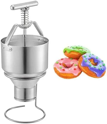 Doughnut Maker, Batteriespender, 3 L, gewerblich, Edelstahl, für Backen