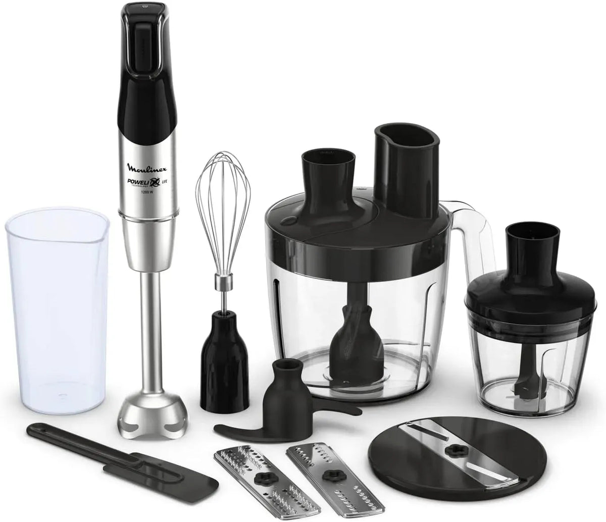 Moulinex DD95JD10 Geschirrspüler, 1200 W, Spülmaschine, Infinyforce Pro Standmixer 1200W