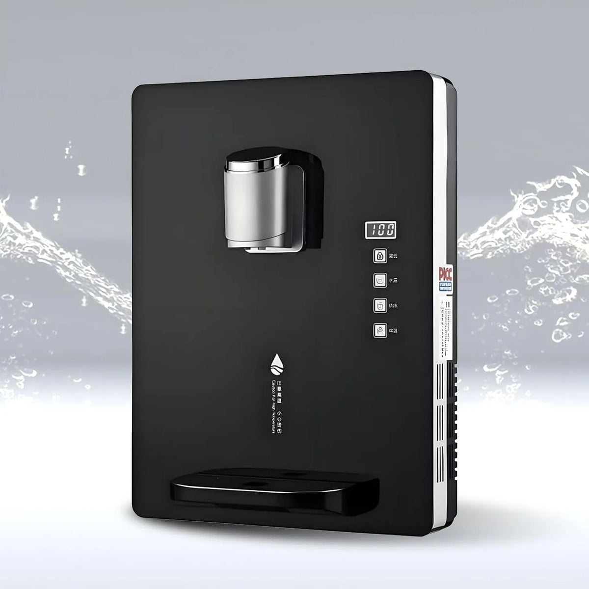 30L/h Schnellaufheizung, Wasserspender, Heißwasserbereiter, 2200 W, Touch-Bedienung, 2 Temperaturzonen, Wärmefunktion