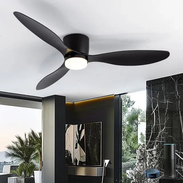 Ventilator, 106 cm, Wohnzimmergestaltung, leise, Schwarz