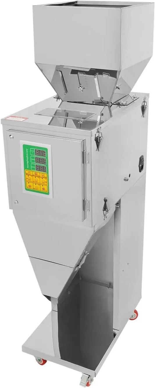 10-999g Verpackungsmaschine, Abfüllmaschine, 200 W, 999 g, Edelstahl, für Pulver, Automatische