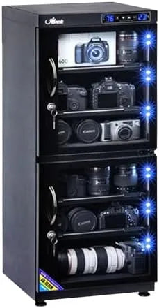 Luftentfeuchter, 132 L, Kamera, 2 Temperaturzonen, LED Dual Screen