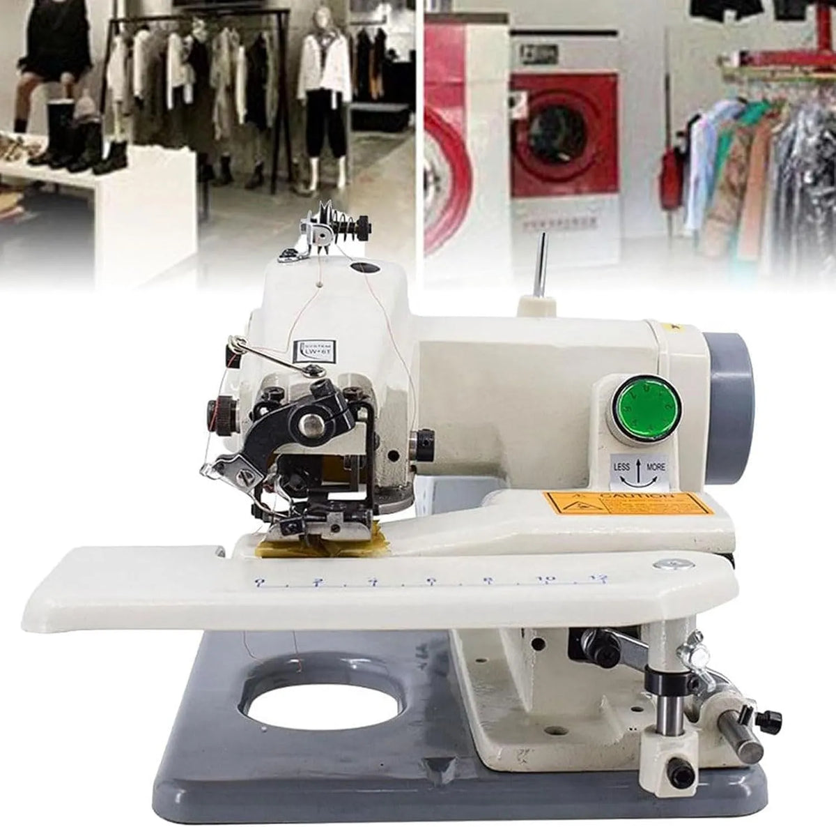 Blindstich-Säummaschine, Stickmaschine, Stickautomat, 8 mm, tragbar
