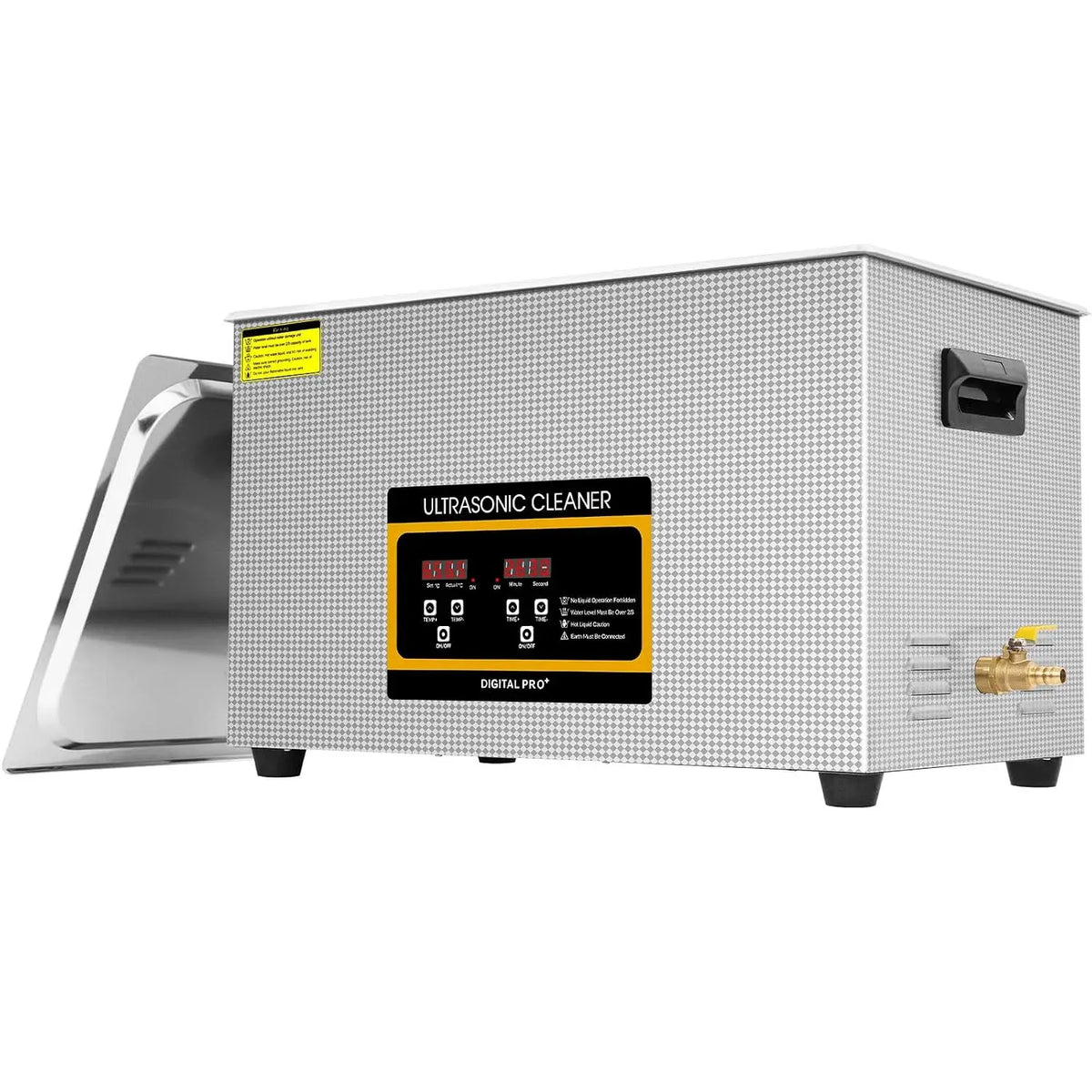 Ultraschallreinigungsgerät, Ultraschallreiniger, Heizung, 30 L, Timer, gewerblich, Edelstahl, Wärmefunktion, VELPAX