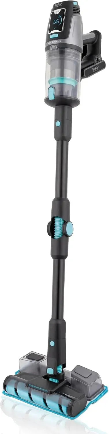 Staubsauger 2in1, 550 W, 58-80 Min, 28,8 V Akku, 4 Saugstufen + Zubehör, Laufzeit & 2 h Ladezeit