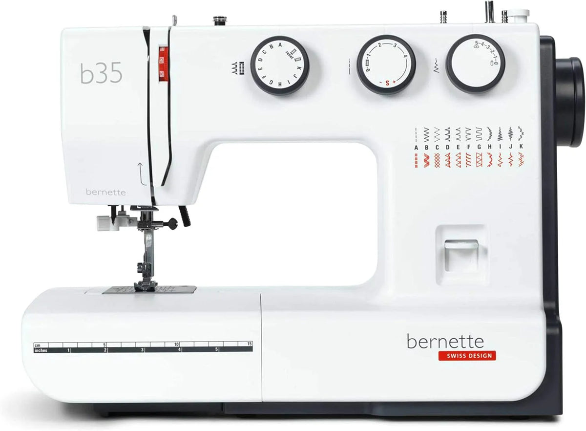 Nähmaschine, elektrische Nähmaschine, Bernette 35 Swiss Design Nähmaschine