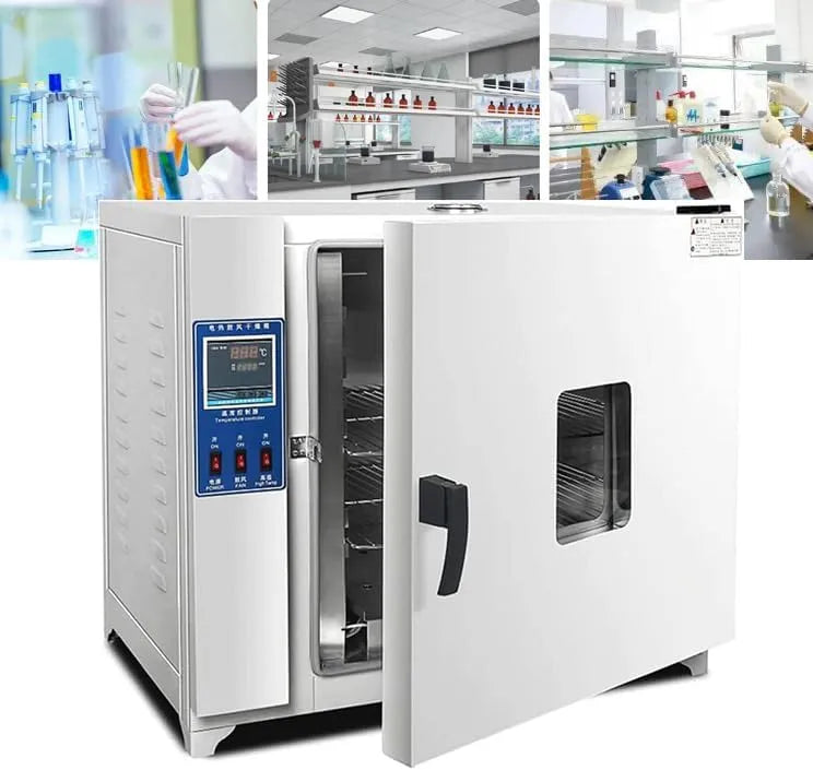 L/42L/70L/136L Konvektions-Trocknungsanlage, Laboratory-Trockenschrank, 136 L, 50 bis 500 °C, 15,6 L, 42 L, 70 L, Industrie, 2 Temperaturzonen
