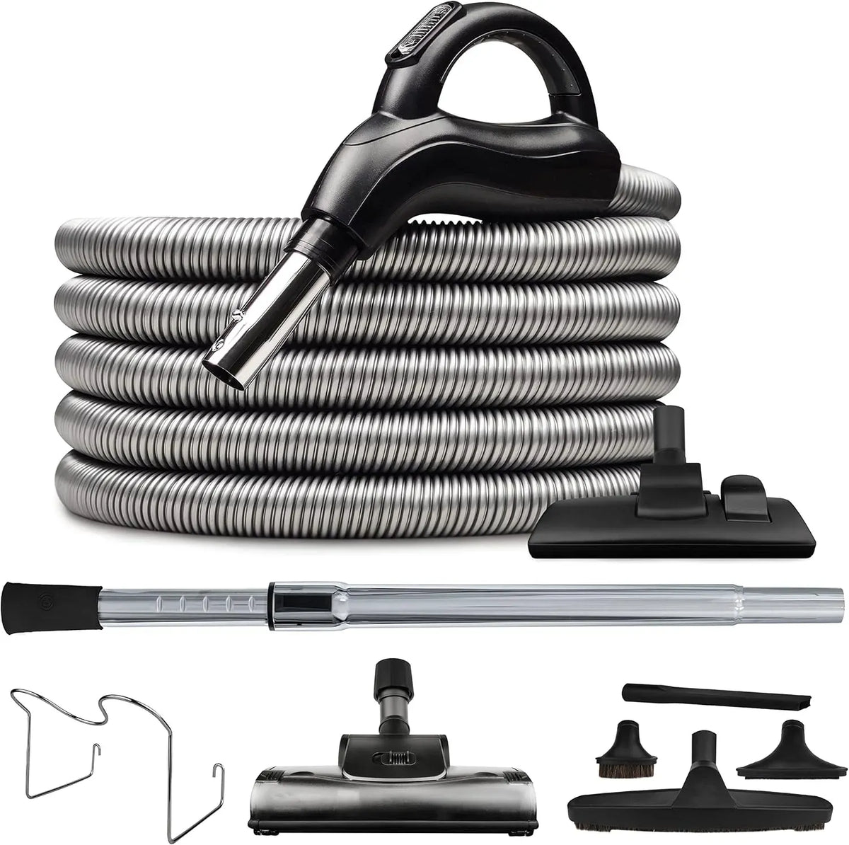Staubsauger, Silber, elektrisches Staubsauggerät, Zentralstaubsauger