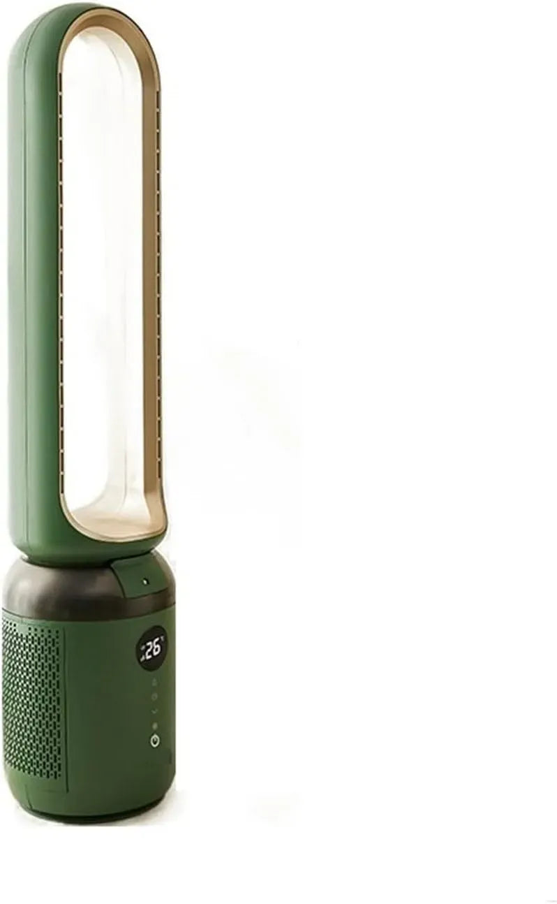 Luftreiniger, Grün, Luftreinigungsgerät, Haushalts-Luftreiniger, flügelloser Ventilator