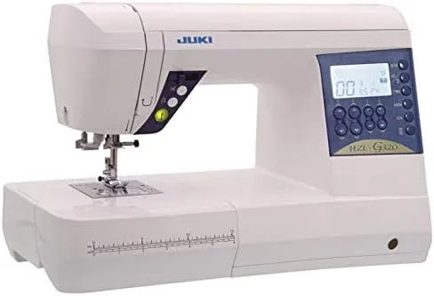 HZL-G320 Nähmaschine, elektrische Nähmaschine, Weiß, aluminium, für kreative Köpfe, Juki