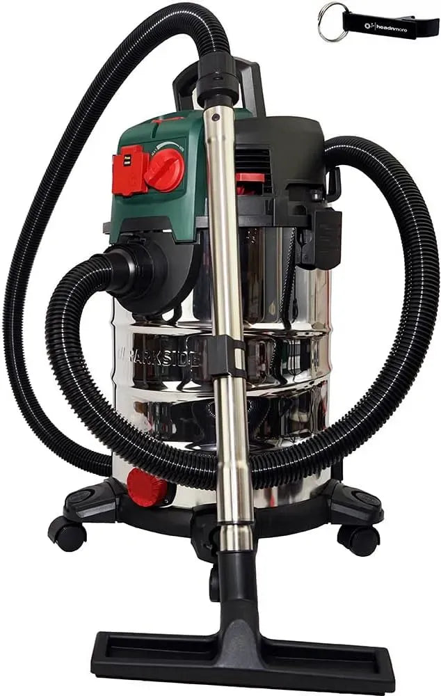 Staubsauger PWD 30, HEADNMORE® Bundle, elektrisches Staubsauggerät, Parkside® Nass-/ Trockensauger Staubsauger +Schlüsselanhänger