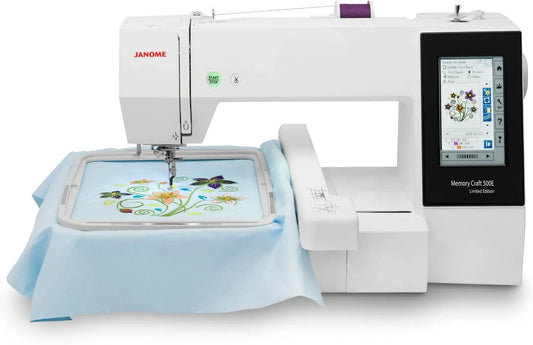 500e Stickmaschine, Stickautomat, Janome, Memory Craft LE Stickmaschine