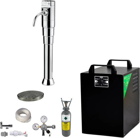 BT-25U Untertisch, 25 L, für bis zu 25 Liter pro Stunde Sprudelwasser mit Kühlung, Tafelwassergerät