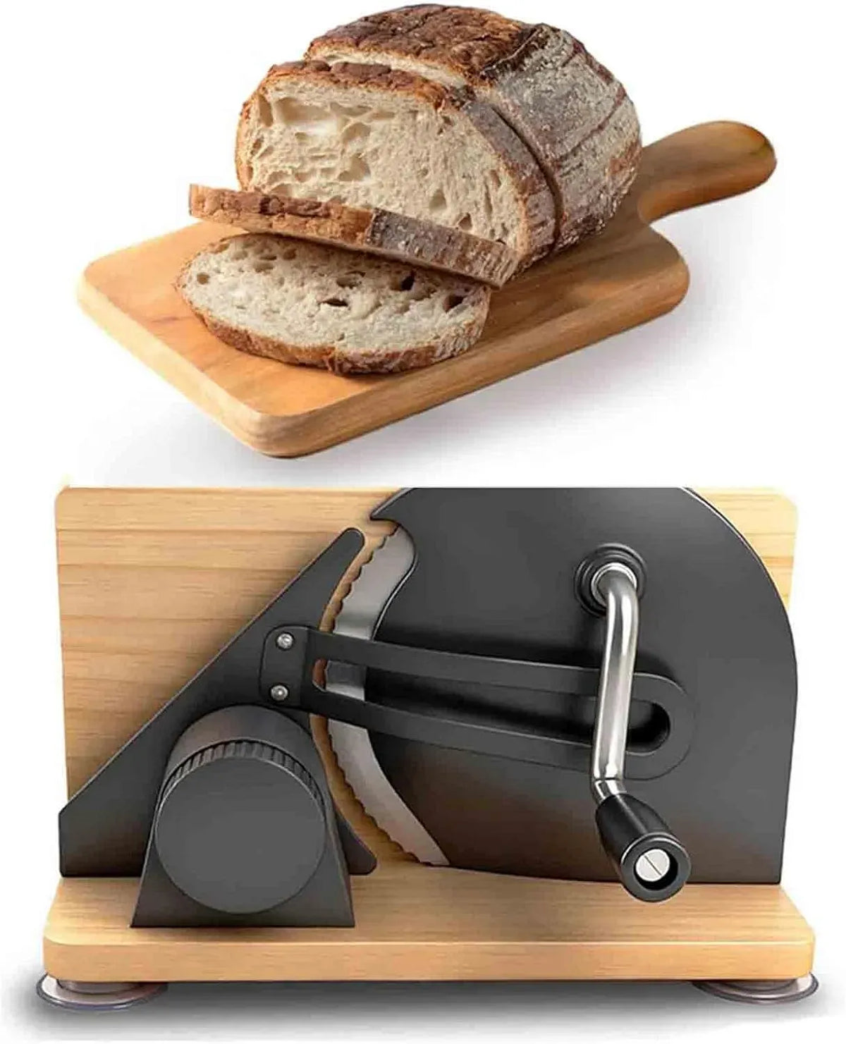 Brotschneidemaschine, Allesschneider, Schneidemaschine für Lebensmittel, Edelstahl