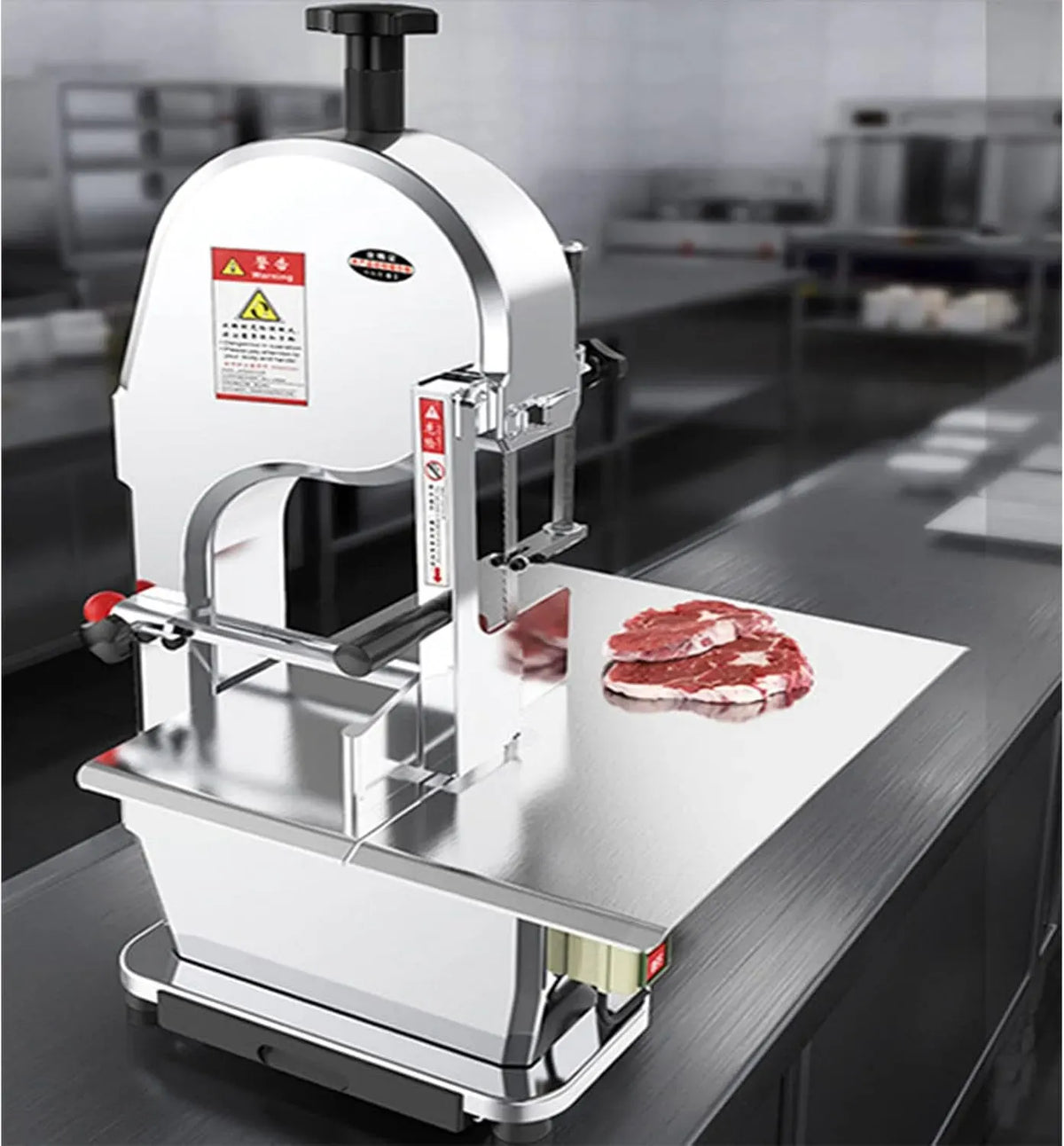 Fleischschneider, Knochenschneider, Allesschneider, Schneidemaschine für Lebensmittel, für Feinkostfleisch