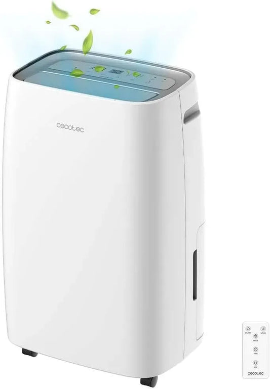 Cecotec 6-Liter-Tank 24-Stunden-Timer. Luftentfeuchter, 580 W, WLAN, Entfeuchtung von 30 Litern/Tag, Abnehmbarer, WLAN-Steuerung