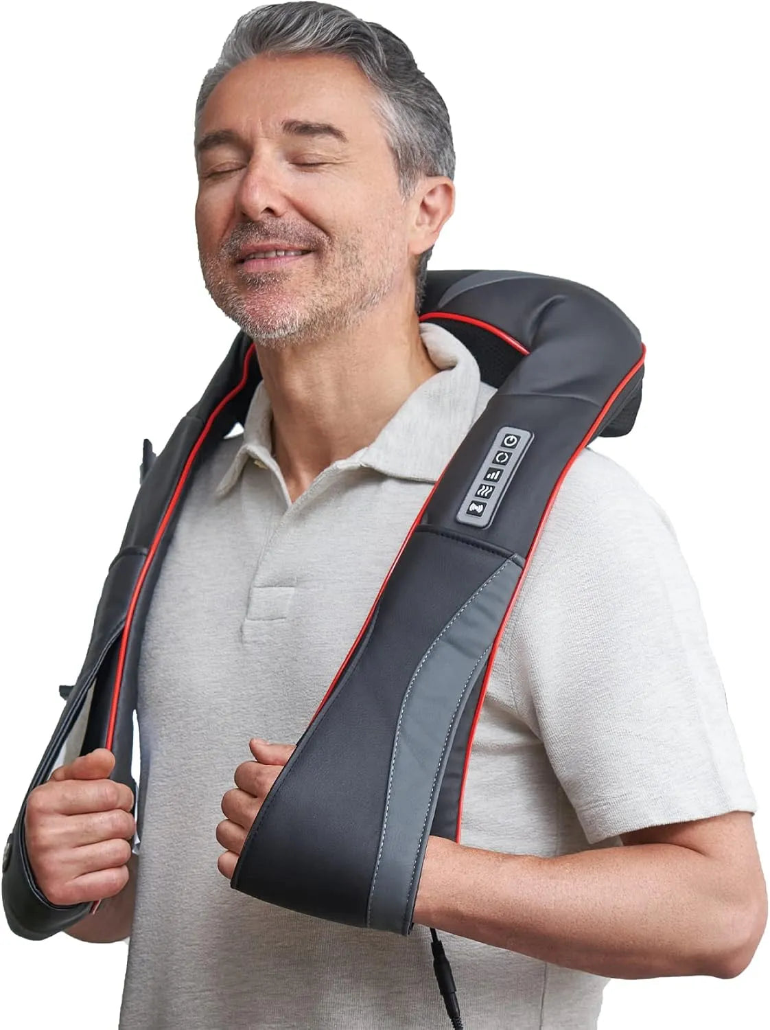 Nacken-Massagegerät, Massageapparat für Nacken und Rücken