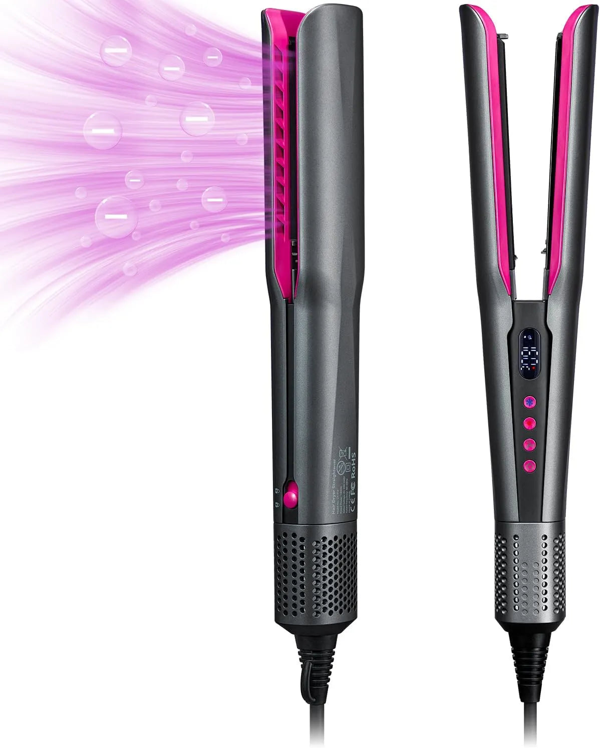 Haarglätter 35-75cm, 1300 W, 90 bis 160 °C, Glätteisen