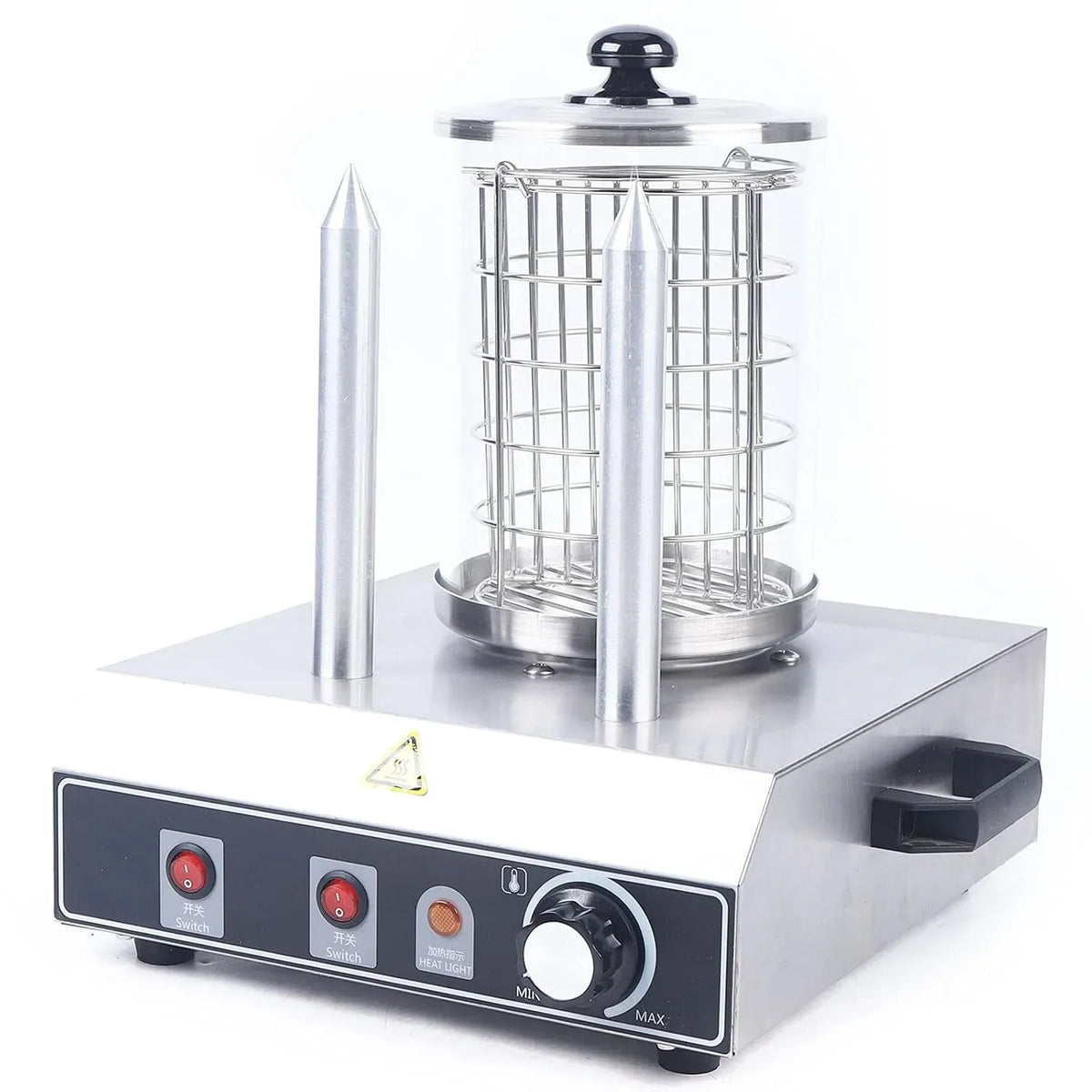 Hot Dog Maker, Würstchenwärmer, Bockwurstwärmer, Wurstkocher, gewerblich, Gastronomie, Wärmefunktion