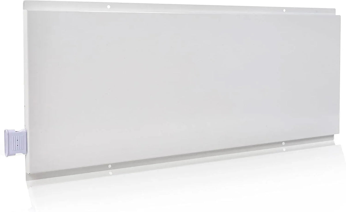 Tisch-Infrarotheizung, Schreibtisch, 70 x 28 x 1,5 cm, Wärmefunktion, Weiß