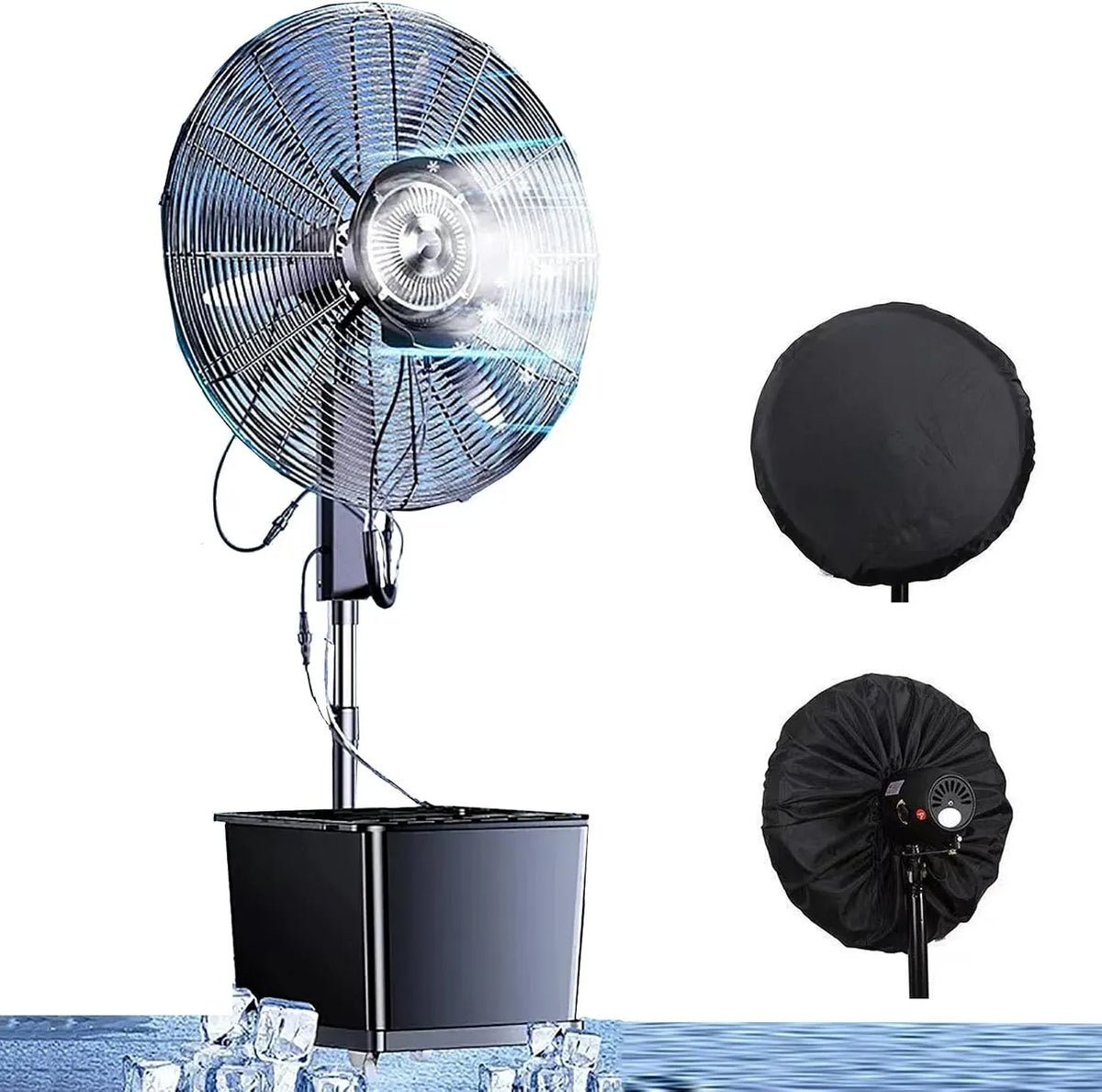 Ventilator 71cm/28in, 28 Zoll, Ø 71 cm, Outdoor, IP65, 3 Geschwindigkeiten, 3 Geschwindigkeitsstufen