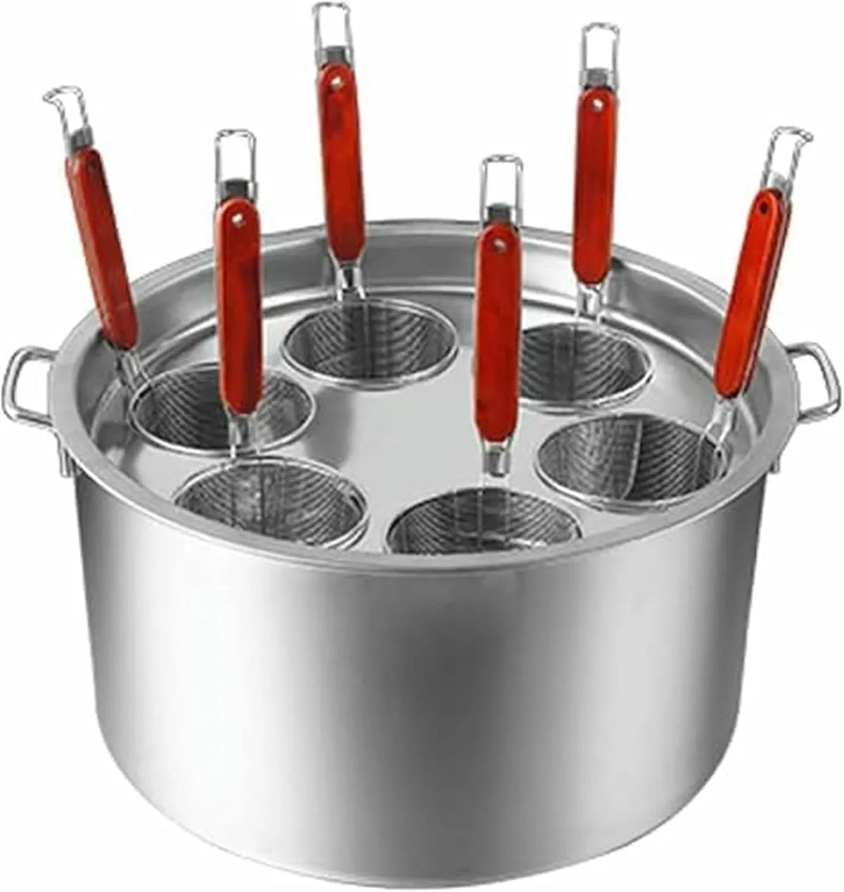 Dampfpastentopf, Multikocher, elektrischer Multikocher, Topf- und Pfannenset, 6 L, Edelstahl, für Edelstahlpaste